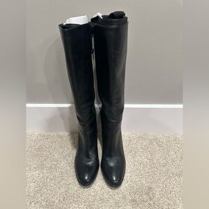 Banana Republic Black Over the Knee Boots